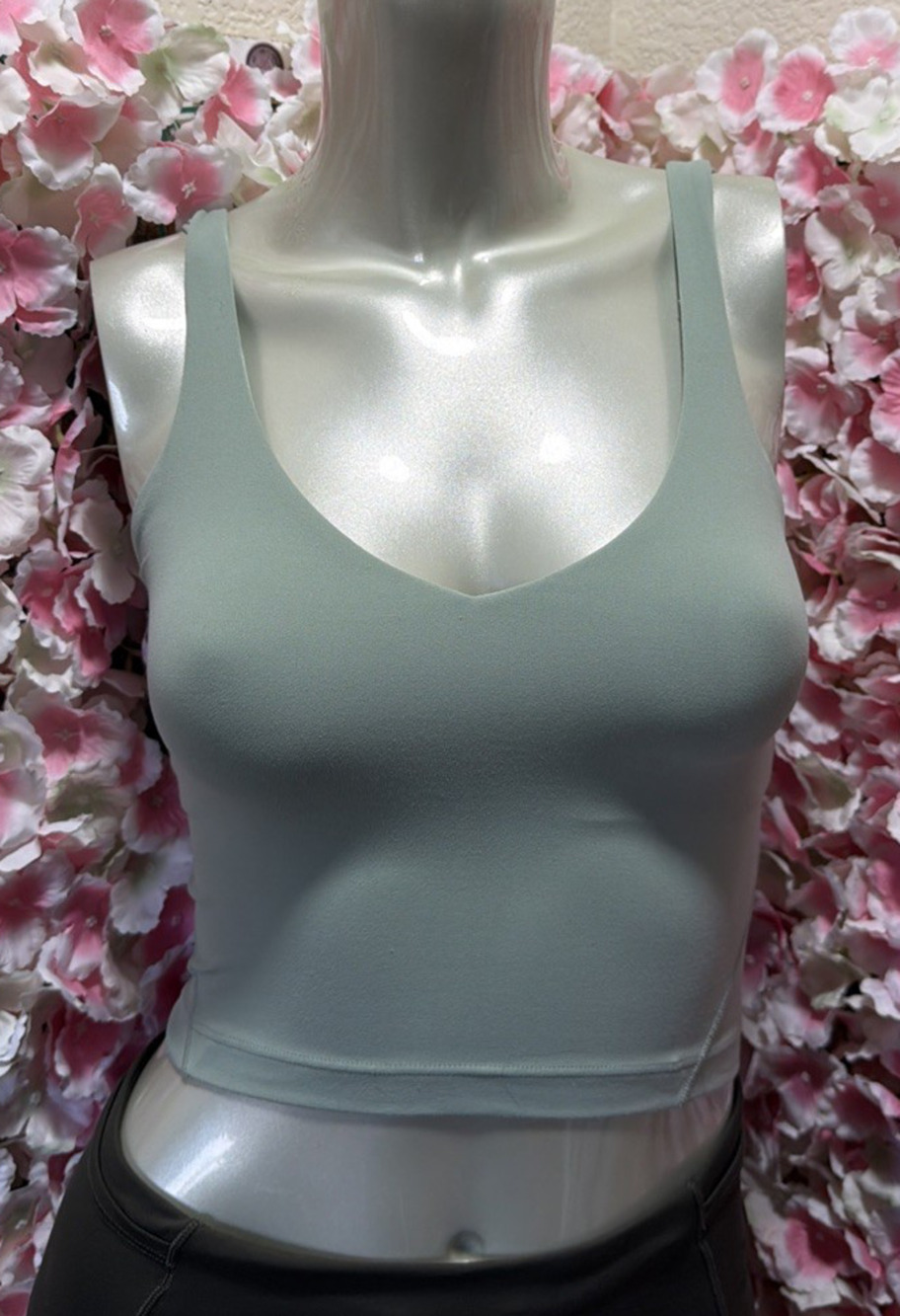 lululemon Alig Tank Top crop size 0 women's euc